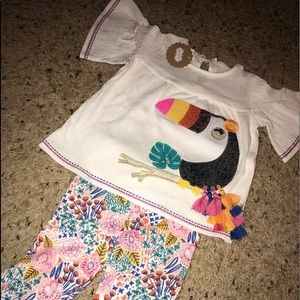 Baby girl Mud Pie outfit